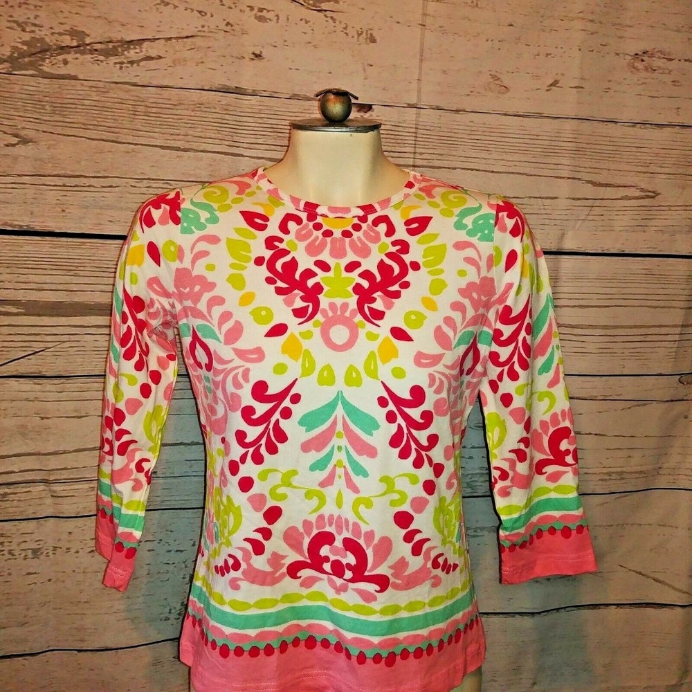 Barbara Gerwit Women's Pink green yellow Teal